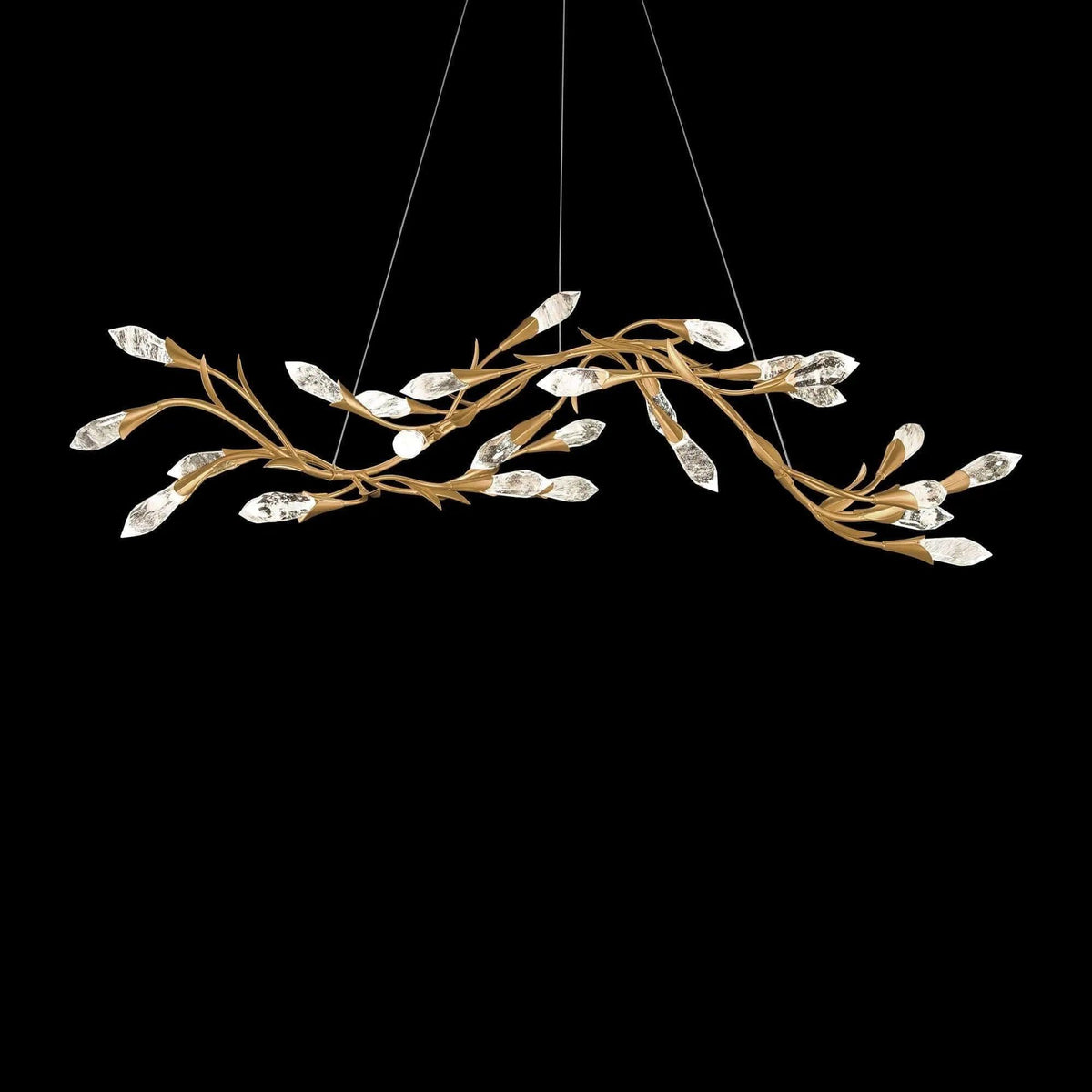 Schonbek Signature - Secret Garden Linear Pendant - S2456-26OH | Montreal Lighting & Hardware