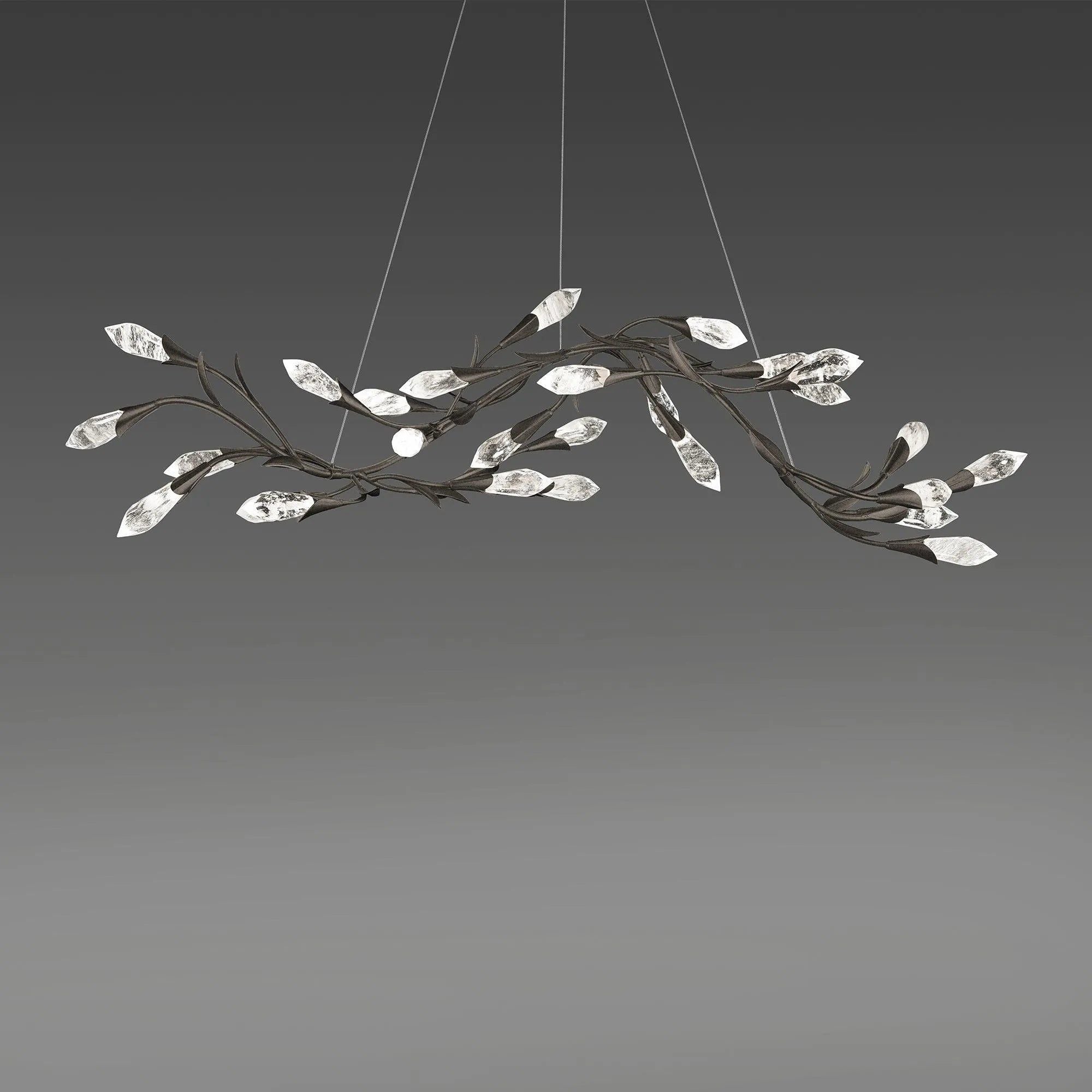 Schonbek Signature - Secret Garden Linear Pendant - S2456-47OH | Montreal Lighting & Hardware