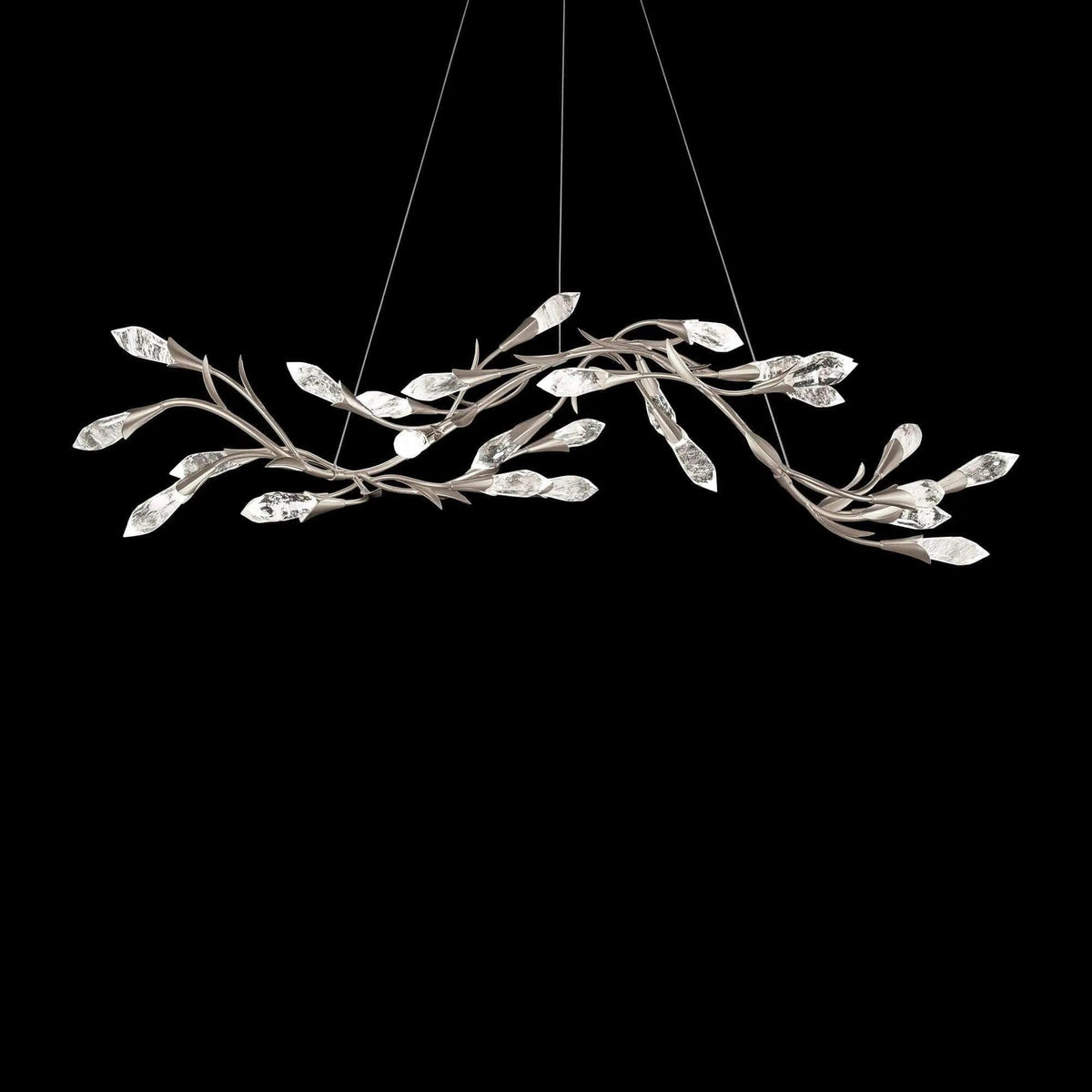 Schonbek Signature - Secret Garden Linear Pendant - S2456-48OH | Montreal Lighting & Hardware