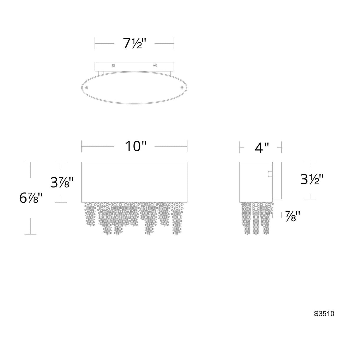 Schonbek Signature - Soleil Bath Vanity & Wall Light - S3510-18O | Montreal Lighting & Hardware