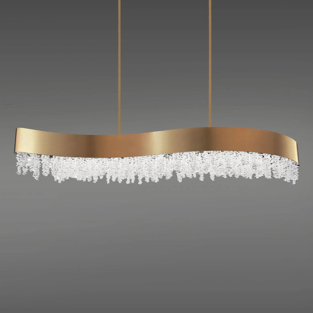 Schonbek Signature - Soleil Linear Pendant - S3548-700O | Montreal Lighting & Hardware