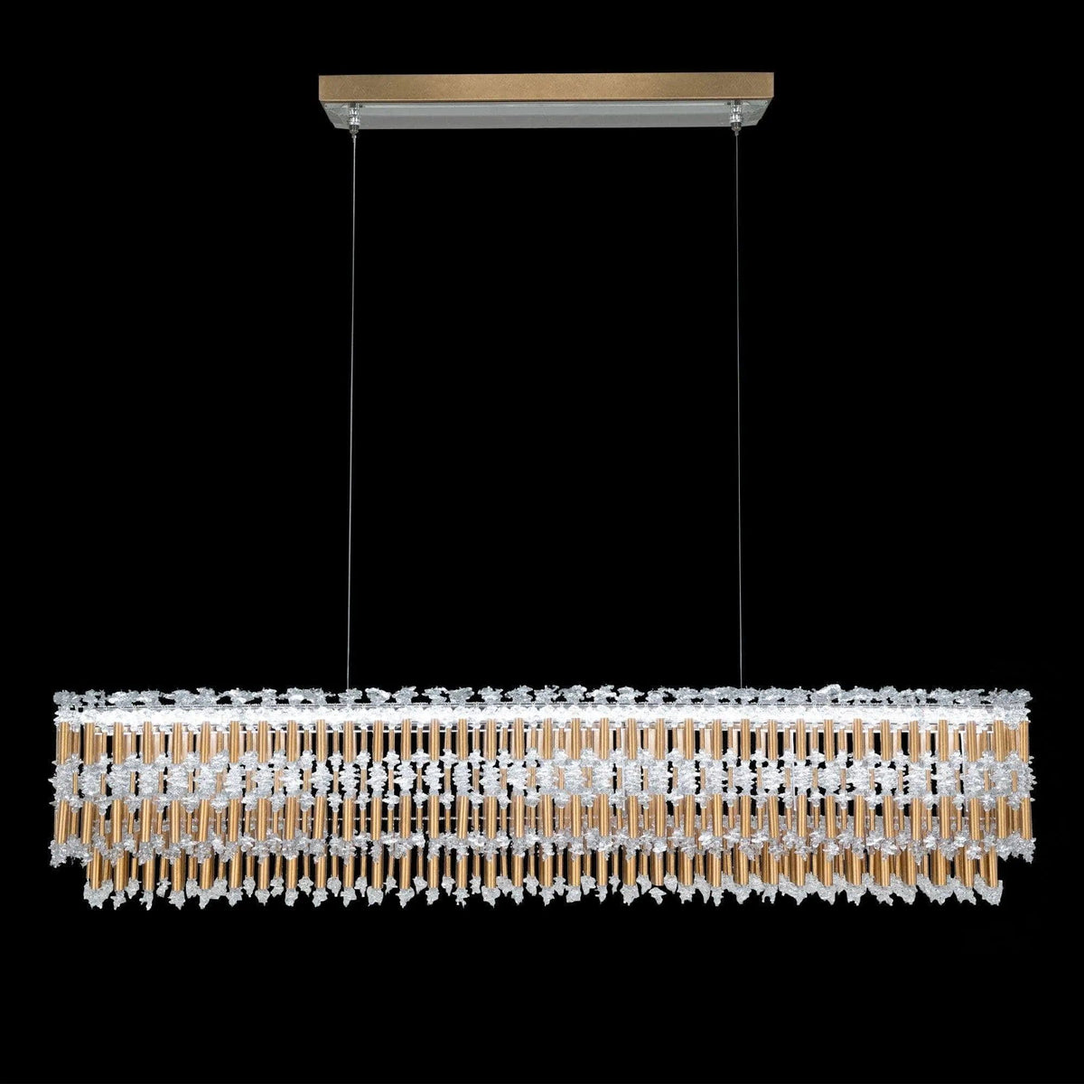 Schonbek Signature - Tahitian Linear Pendant - S8148-22O | Montreal Lighting & Hardware