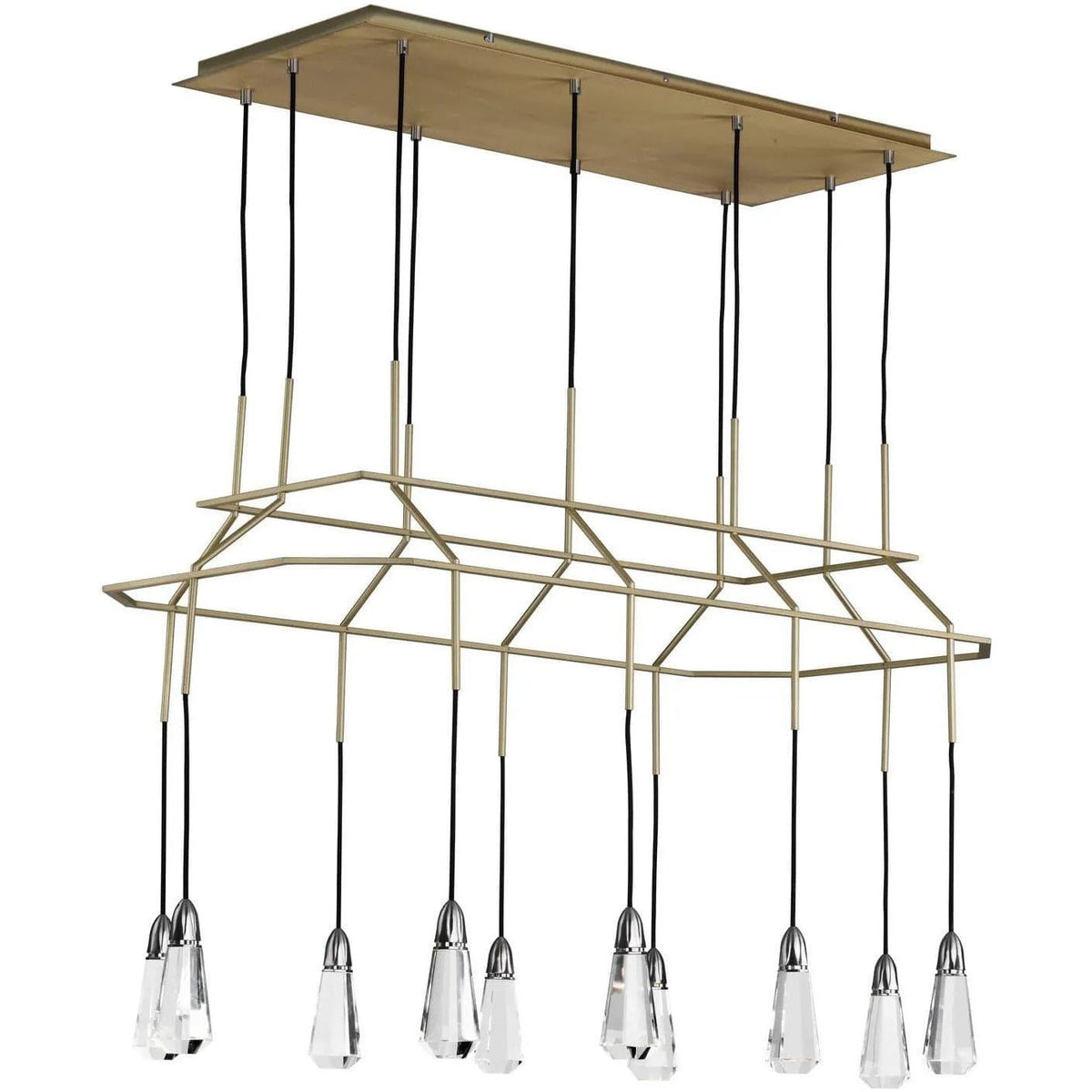 Studio M Lighting - 10 Carat LED Linear Pendant - SM23787BCSNSBR | Montreal Lighting & Hardware