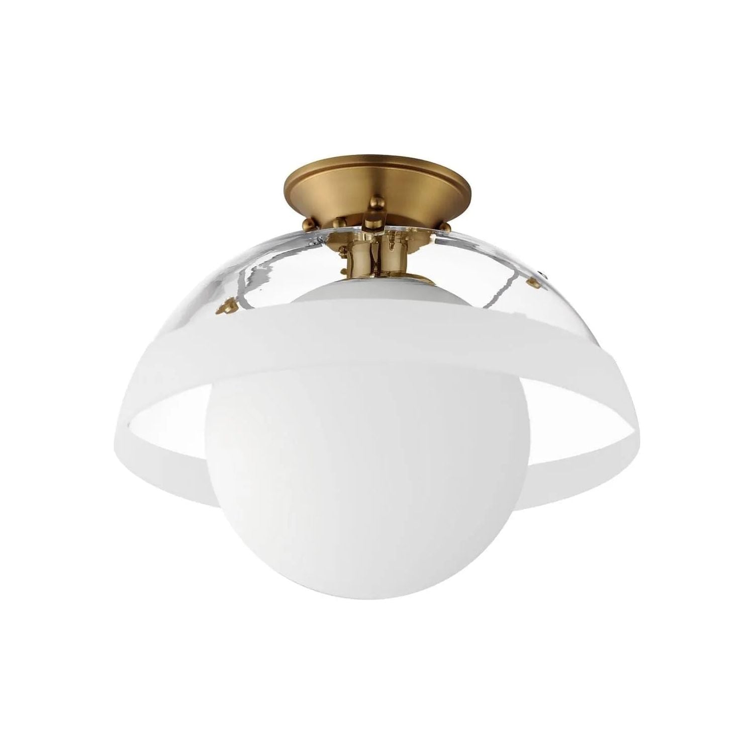 Studio M Lighting - Domain LED Semi Flush Mount - SM31009FTNAB | Montreal Lighting & Hardware