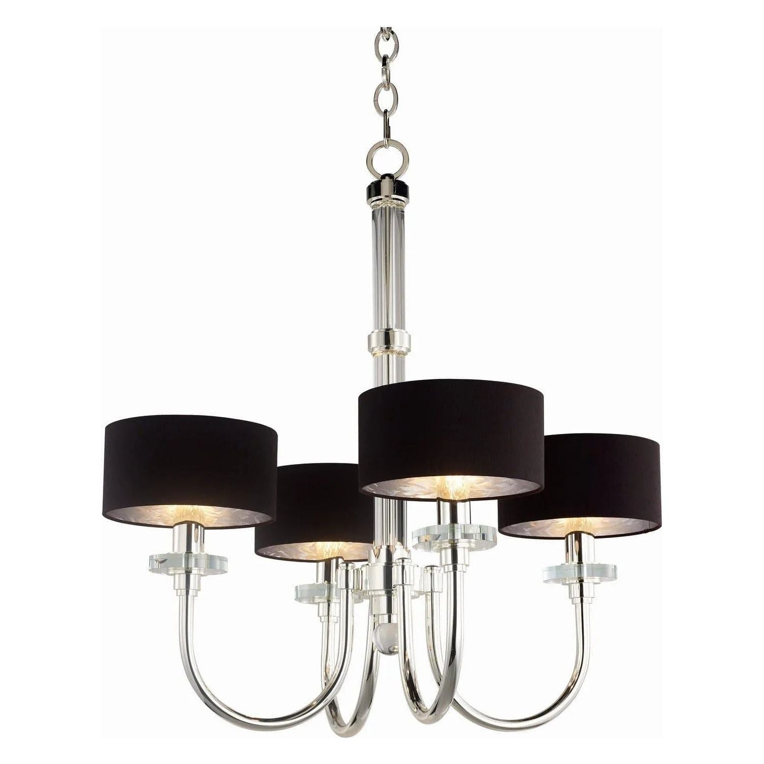 Studio M Lighting - Manhattan Four Light Chandelier - SM23754BTPS | Montreal Lighting & Hardware