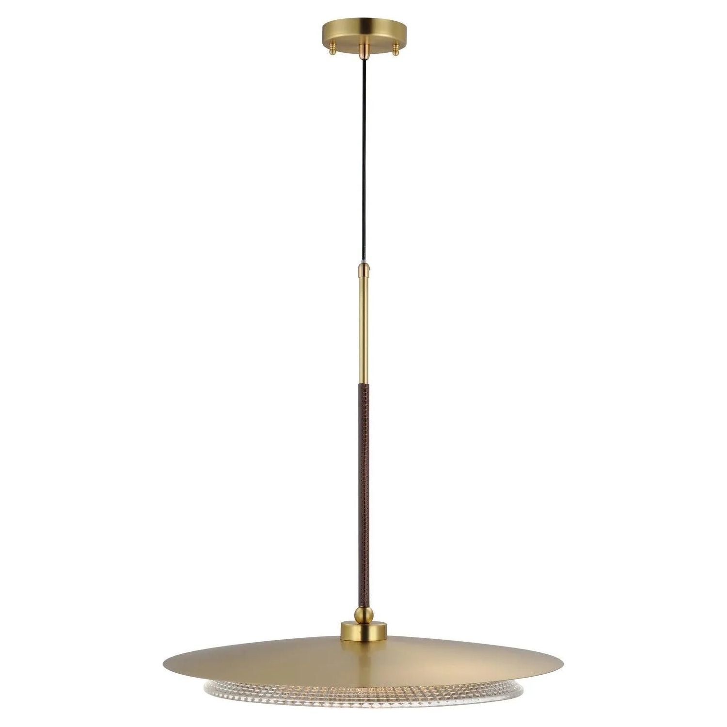 Studio M Lighting - Prismatic LED Pendant - SM81862CRNAB | Montreal Lighting & Hardware