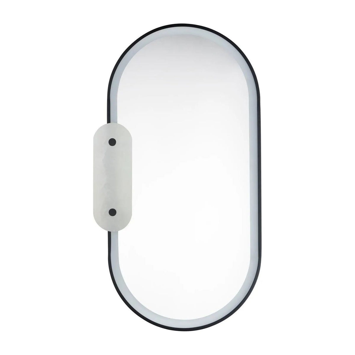 Studio M Lighting - Stonewall LED Mirror - SM24800WABK | Montreal Lighting & Hardware