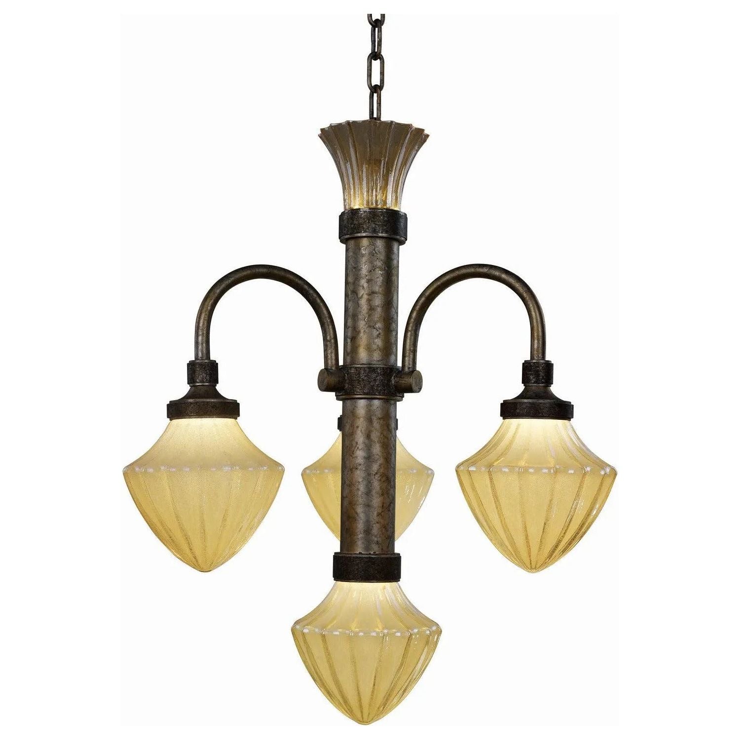 Studio M Lighting - Wilshire LED Chandelier - SM23434TGAG | Montreal Lighting & Hardware