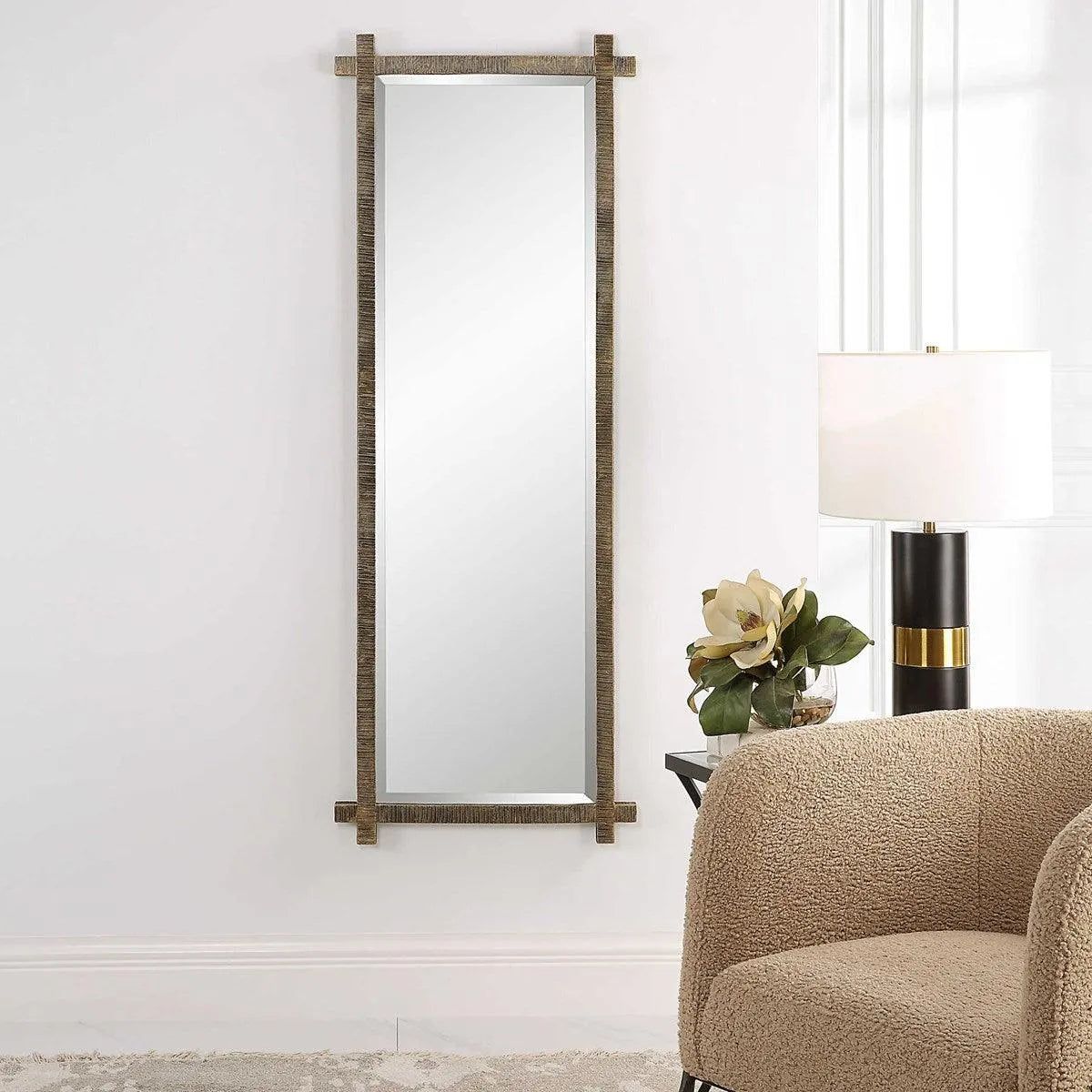 The Uttermost - Abanu Dressing Mirror - 09917 | Montreal Lighting & Hardware