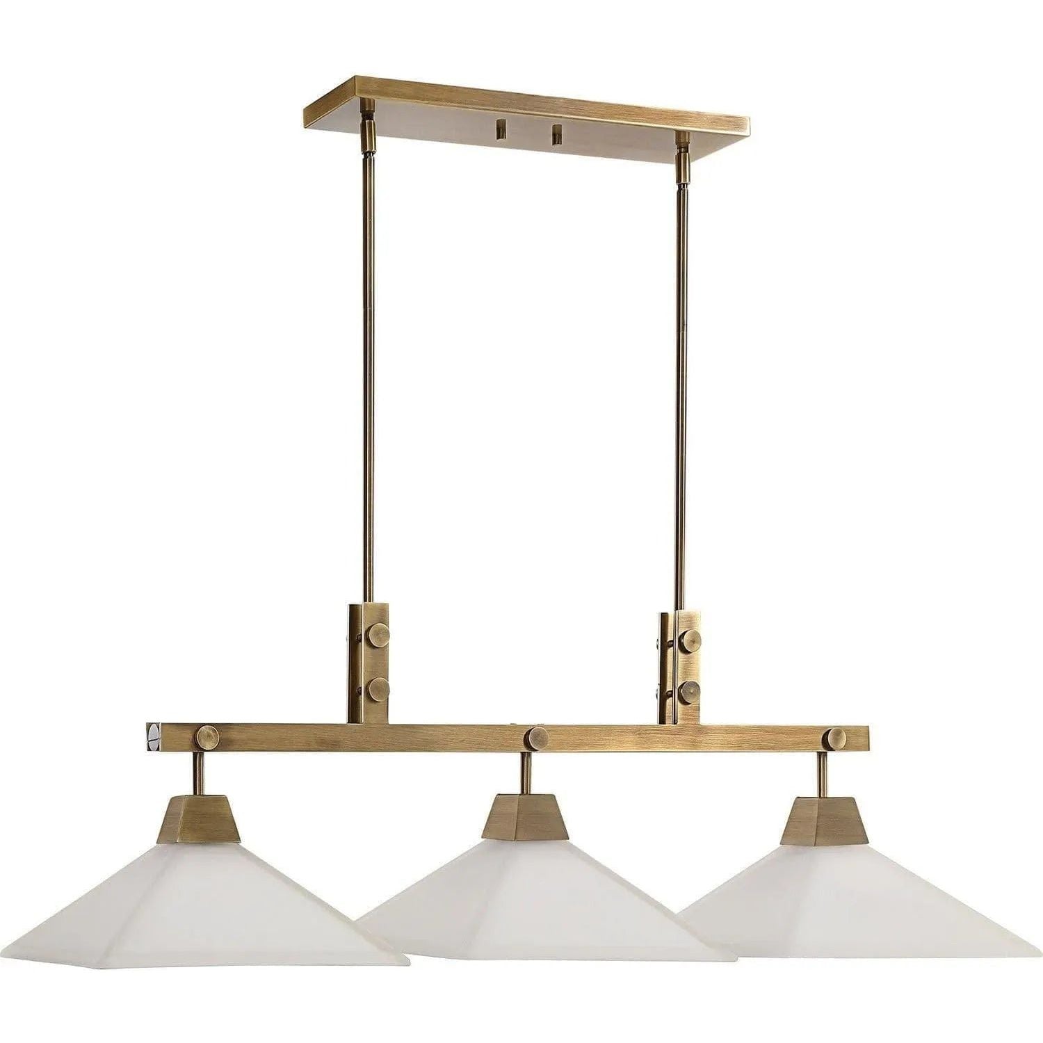 The Uttermost - Brookdale Three Light Linear Chandelier - 21346 | Montreal Lighting & Hardware