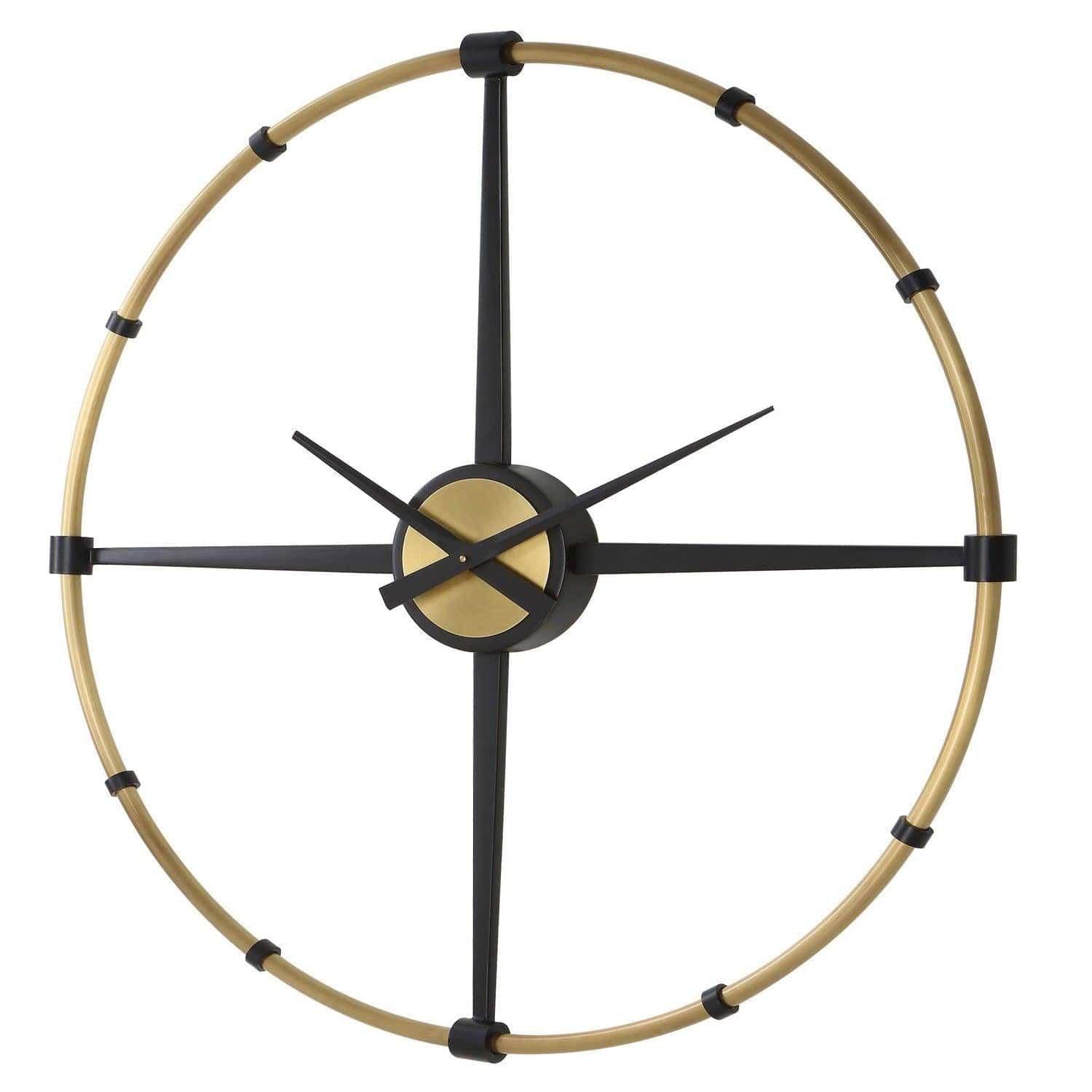 Bond Street Wall Clock  The Uttermost - Montreal Lighting & Hardware