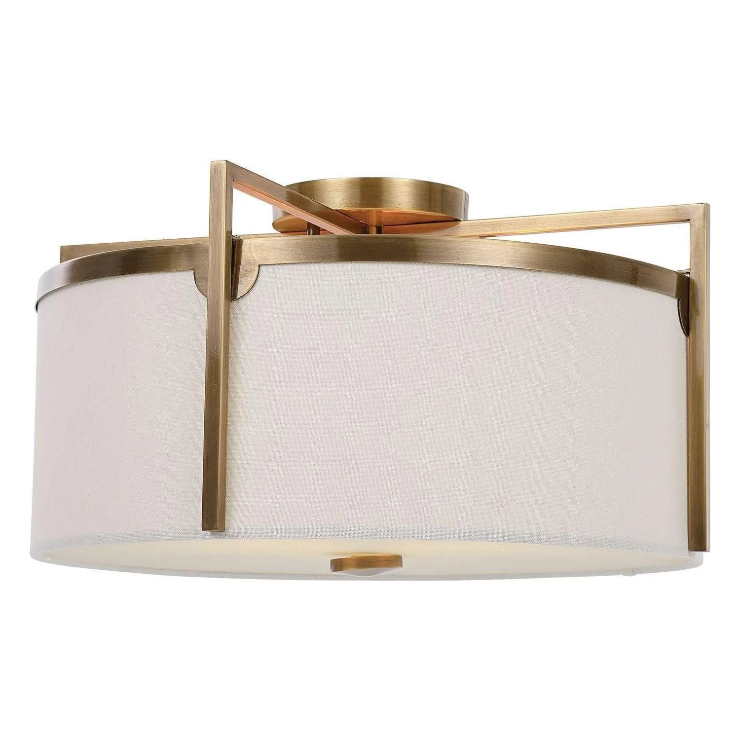 The Uttermost - Colfax Three Light Semi Flush Mount - 22283 | Montreal Lighting & Hardware