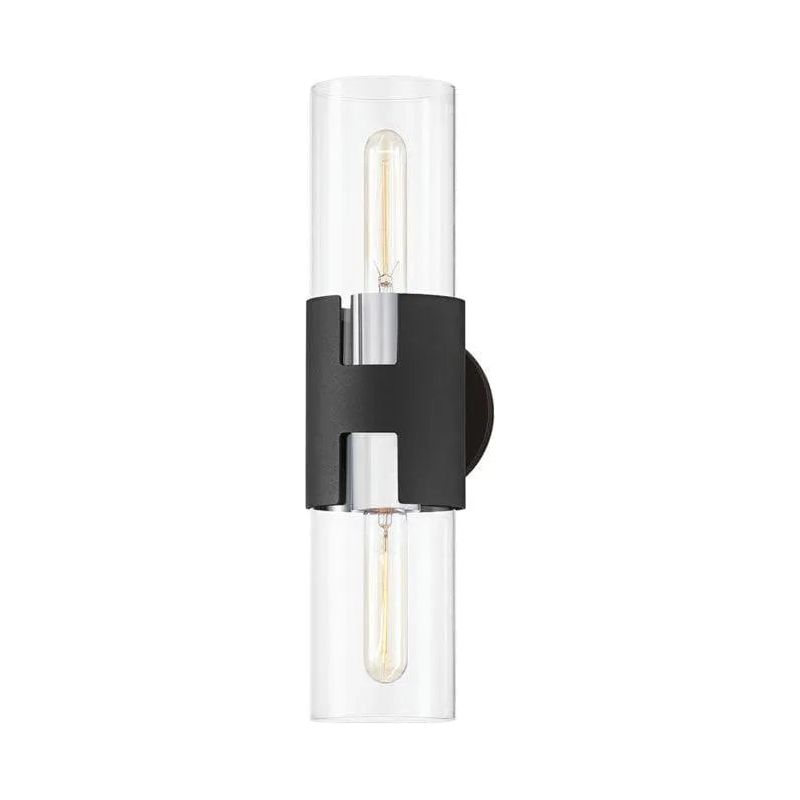 Troy Lighting - Amado Wall Sconce - B3231-PN/TBK | Montreal Lighting & Hardware