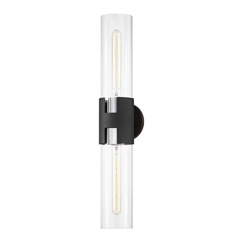 Troy Lighting - Amado Wall Sconce - B3232-PN/TBK | Montreal Lighting & Hardware