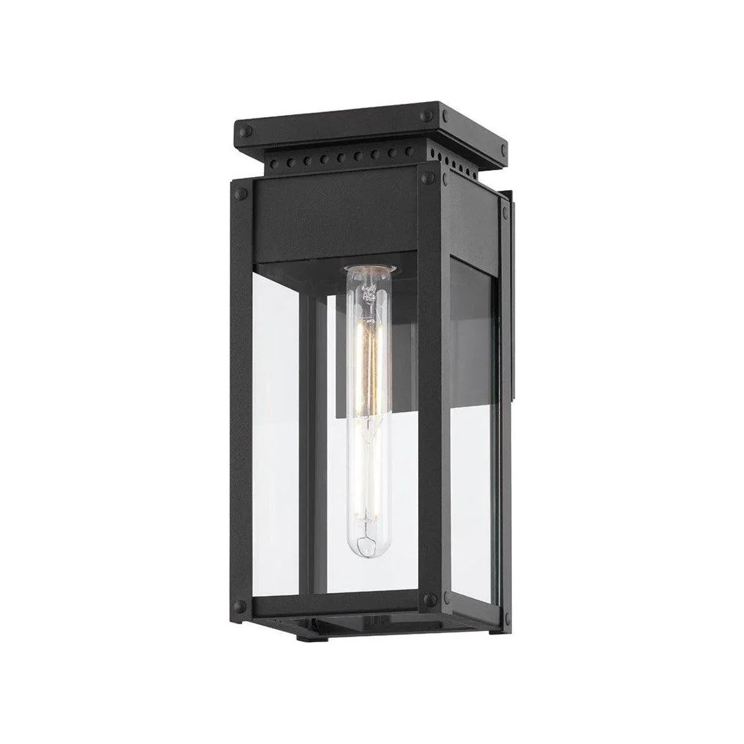 Troy Lighting - Braydan Exterior Wall Sconce - B8513-TBK | Montreal Lighting & Hardware