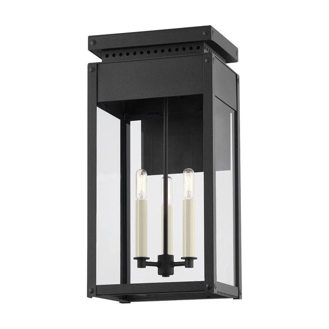 Troy Lighting - Braydan Exterior Wall Sconce - B8523-TBK | Montreal Lighting & Hardware