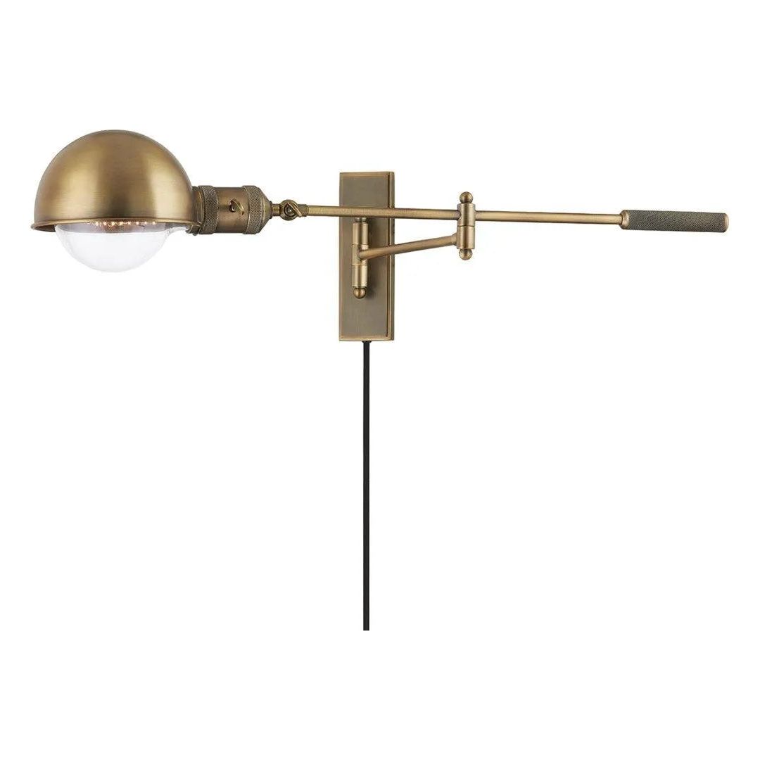 Troy Lighting - Cannon Wall Sconce - PTL1108-PBR | Montreal Lighting & Hardware