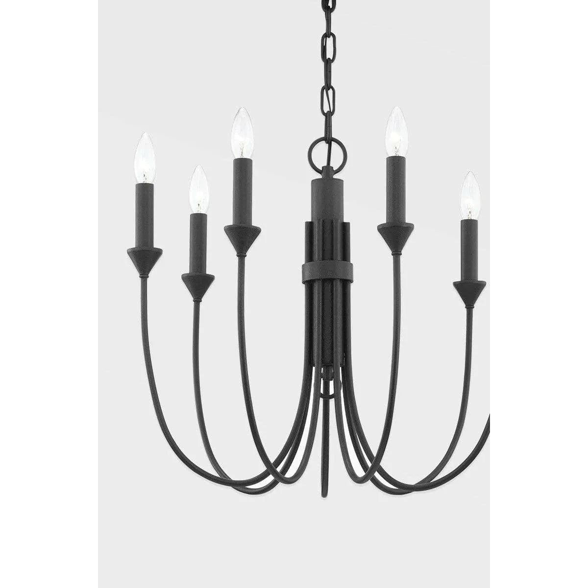 Troy Lighting - Cate Chandelier - F1007-FOR | Montreal Lighting & Hardware