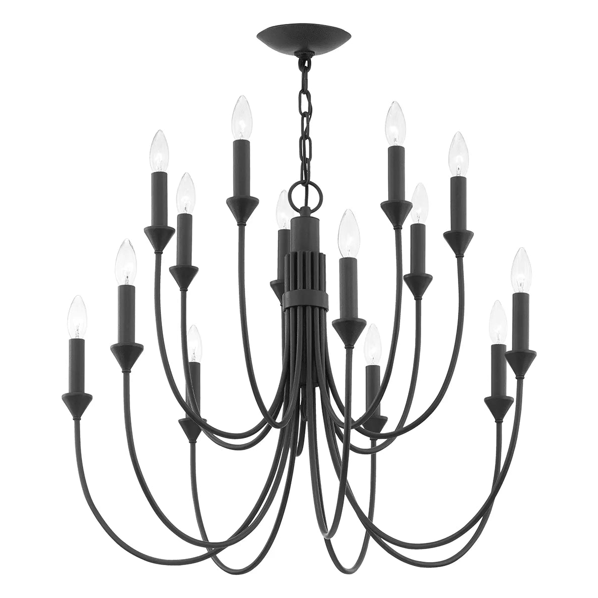 Troy Lighting - Cate Chandelier - F1014-FOR | Montreal Lighting & Hardware