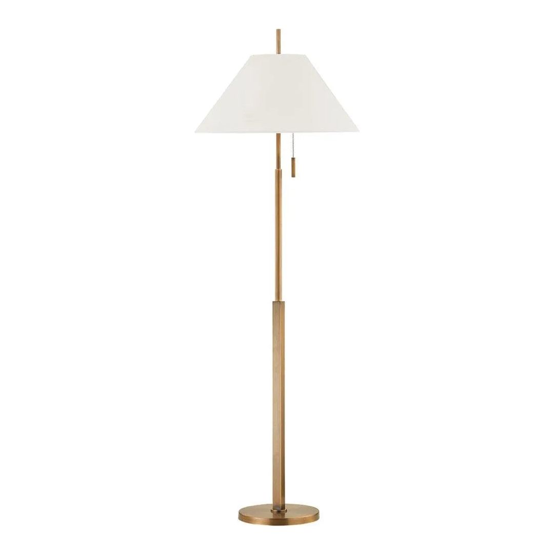 Troy Lighting - Clic Floor Lamp - PFL5769-PBR | Montreal Lighting & Hardware