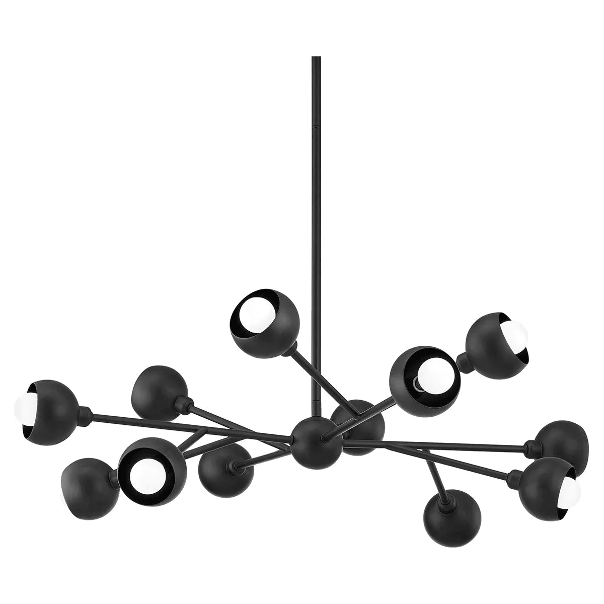 Troy Lighting - Colt Chandelier - F7412-SBK | Montreal Lighting & Hardware