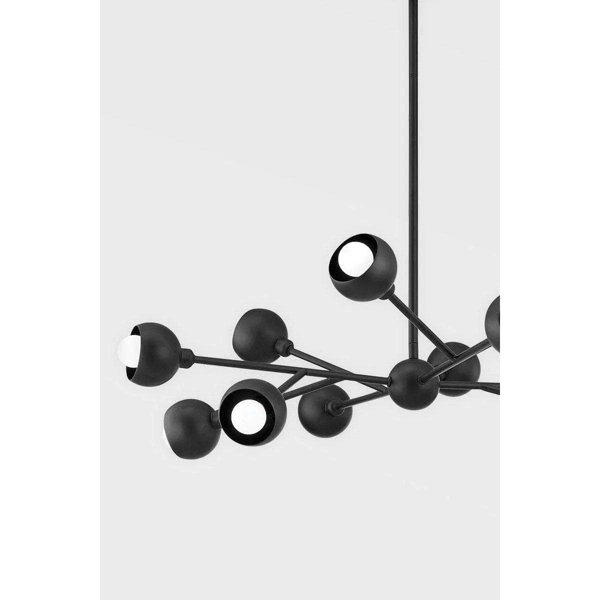 Troy Lighting - Colt Chandelier - F7412-SBK | Montreal Lighting & Hardware