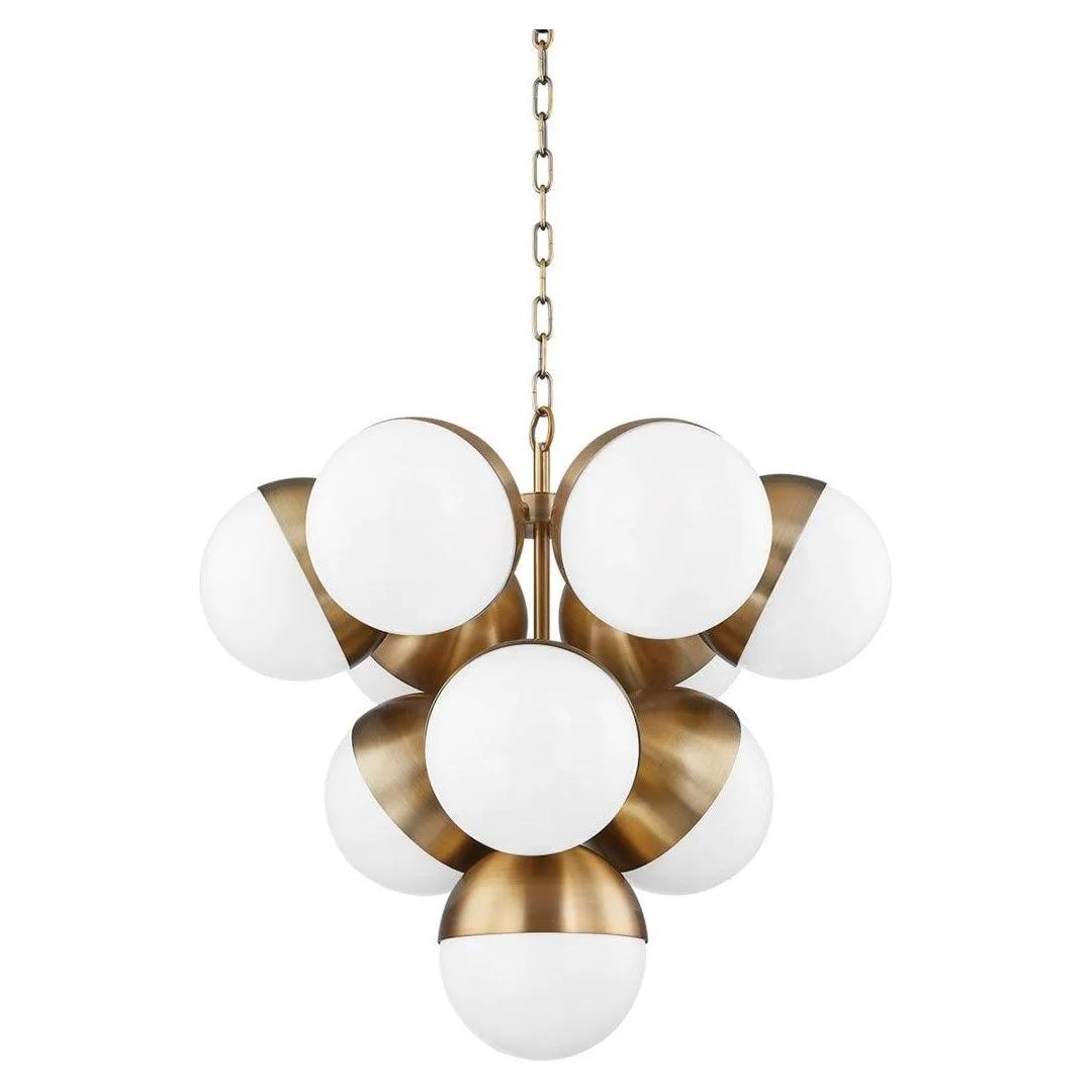 Troy Lighting - Cupertino Chandelier - F1526-PBR | Montreal Lighting & Hardware