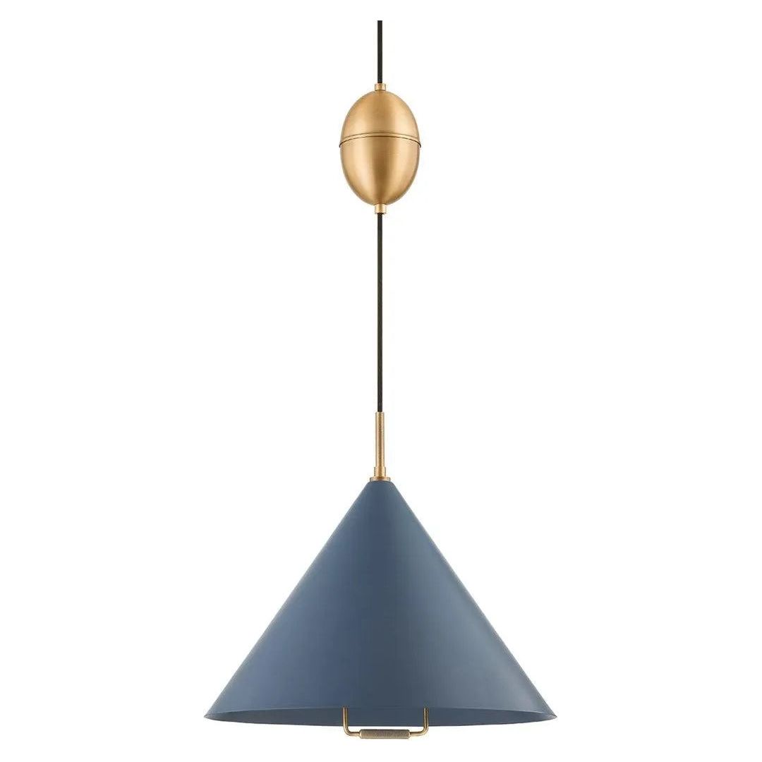 Troy Lighting - Fontana Pendant - F7618-PBR/SBL | Montreal Lighting & Hardware