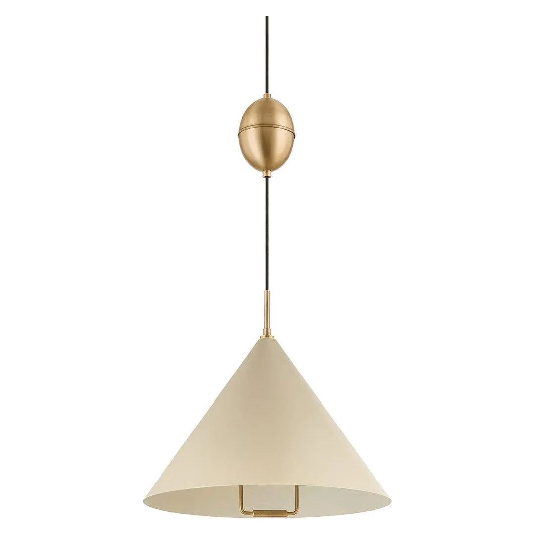 Troy Lighting - Fontana Pendant - F7618-PBR/SSD | Montreal Lighting & Hardware