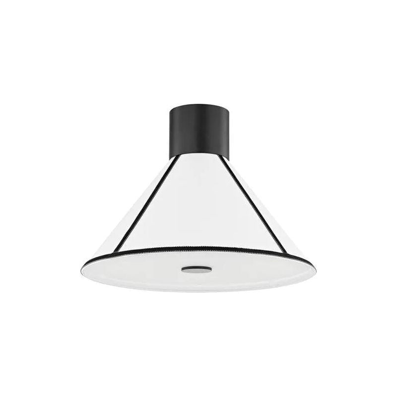 Troy Lighting - Forrest Semi Flush Mount - C8718-SBK | Montreal Lighting & Hardware