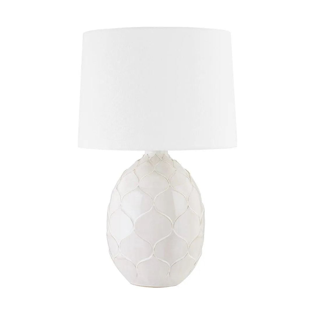 Troy Lighting - Gardena Table Lamp - PTL8224-PBR/CRW | Montreal Lighting & Hardware