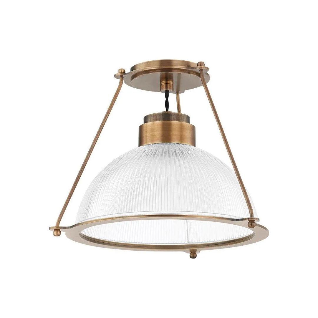 Troy Lighting - Glint Semi Flush Mount - C2115-PBR | Montreal Lighting & Hardware