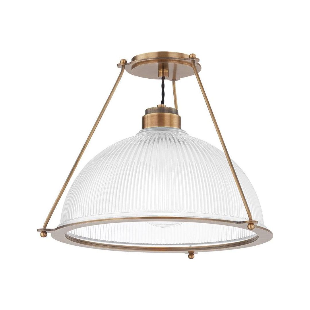 Troy Lighting - Glint Semi Flush Mount - C2118-PBR | Montreal Lighting & Hardware