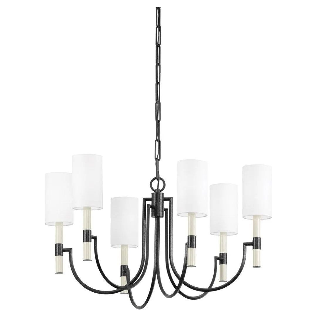 Troy Lighting - Gustine Chandelier - F1131-FOR | Montreal Lighting & Hardware