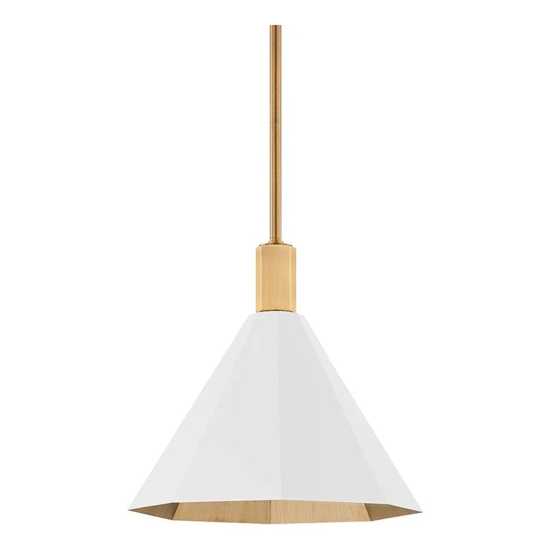 Troy Lighting - Huntley Pendant - F8315-PBR/SWH | Montreal Lighting & Hardware