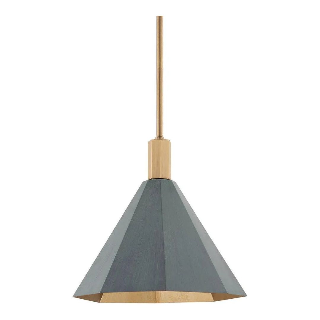 Troy Lighting - Huntley Pendant - F8315-PBR/VER | Montreal Lighting & Hardware