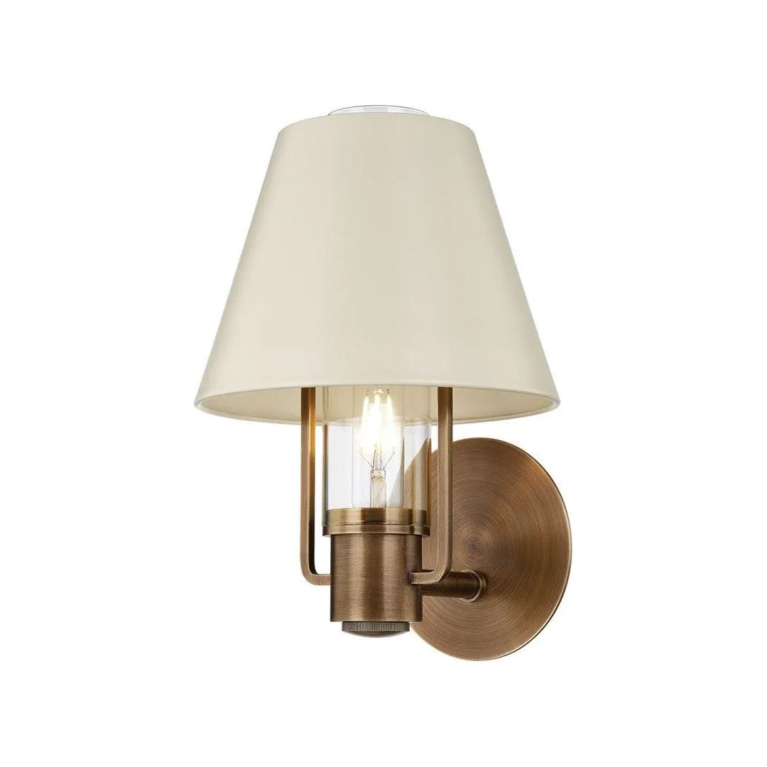 Troy Lighting - Kindle Wall Sconce - B1613-PBR/SSD | Montreal Lighting & Hardware