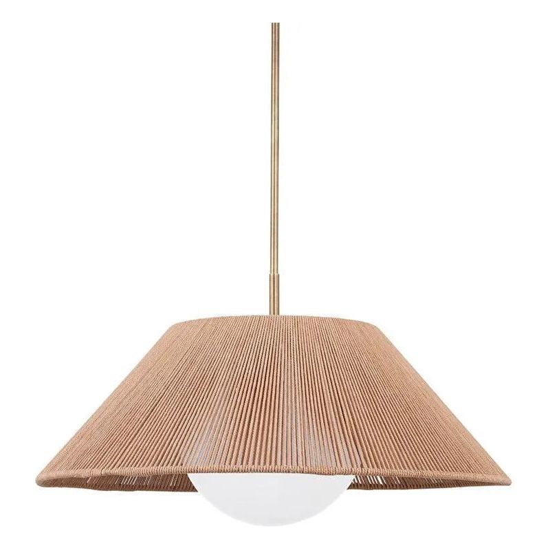 Troy Lighting - Lisbon Pendant - F3329-PBR | Montreal Lighting & Hardware