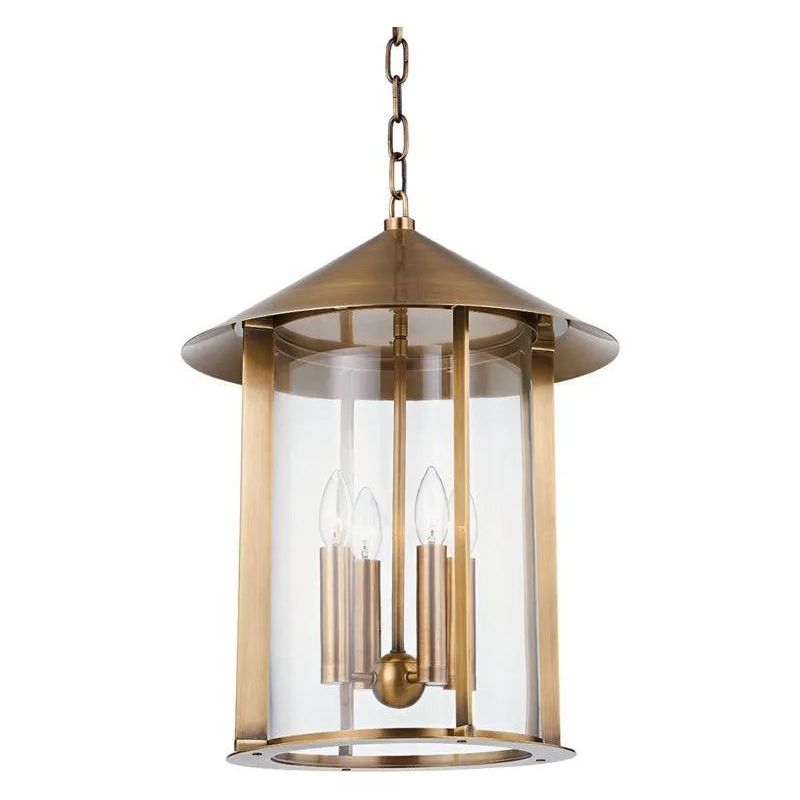 Troy Lighting - Long Beach Lantern - F1917-PBR | Montreal Lighting & Hardware