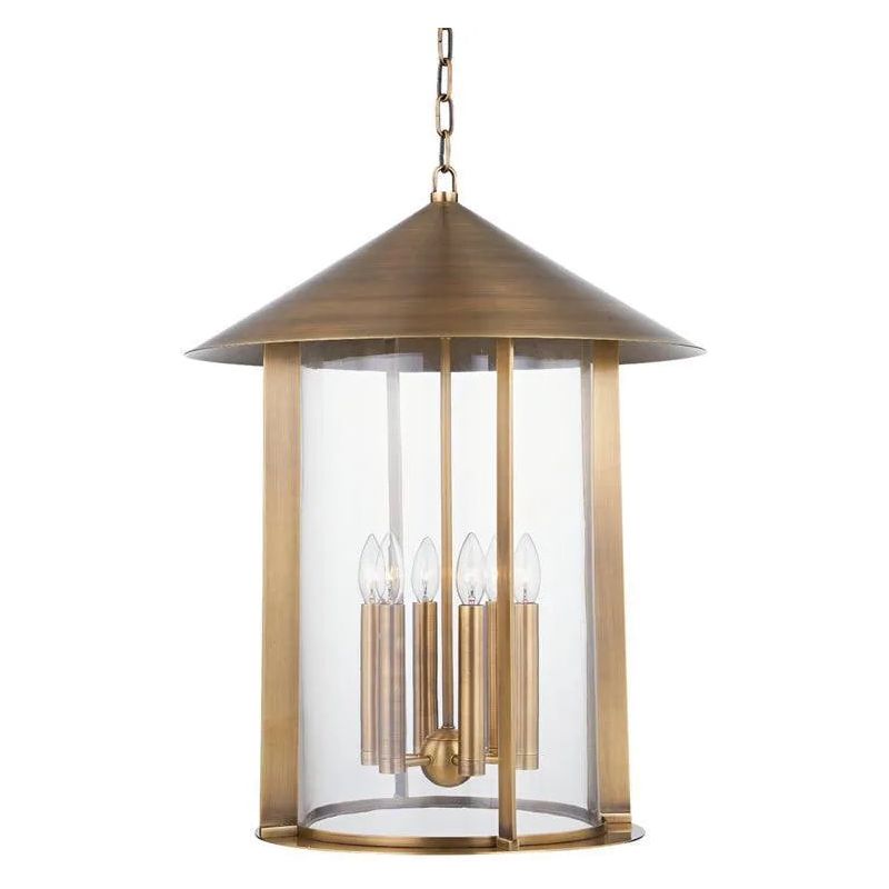 Troy Lighting - Long Beach Lantern - F1922-PBR | Montreal Lighting & Hardware