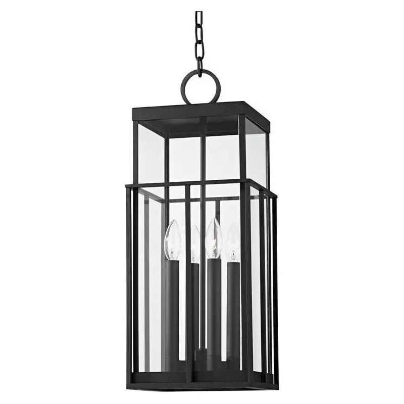 Troy Lighting - Longport Exterior Lantern - F6480-TBK | Montreal Lighting & Hardware