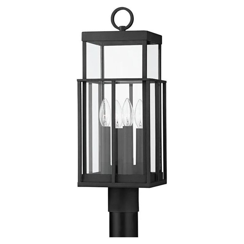 Troy Lighting - Longport Exterior Post Mount - P6484-TBK | Montreal Lighting & Hardware