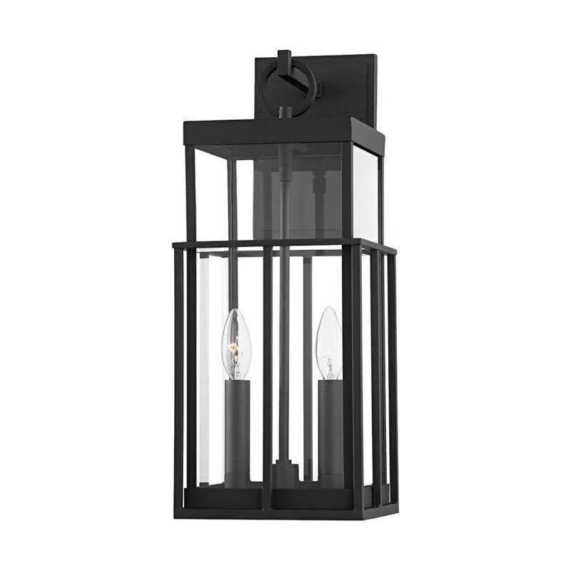 Troy Lighting - Longport Exterior Wall Sconce - B6482-TBK | Montreal Lighting & Hardware