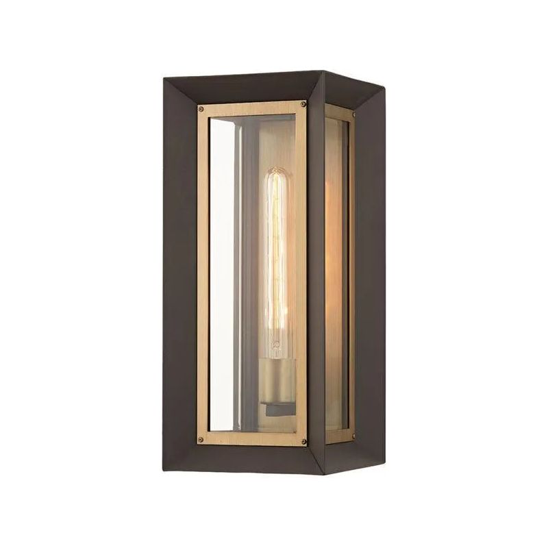 Troy Lighting - Lowry Exterior Wall Sconce - B4052-TBZ/PBR | Montreal Lighting & Hardware