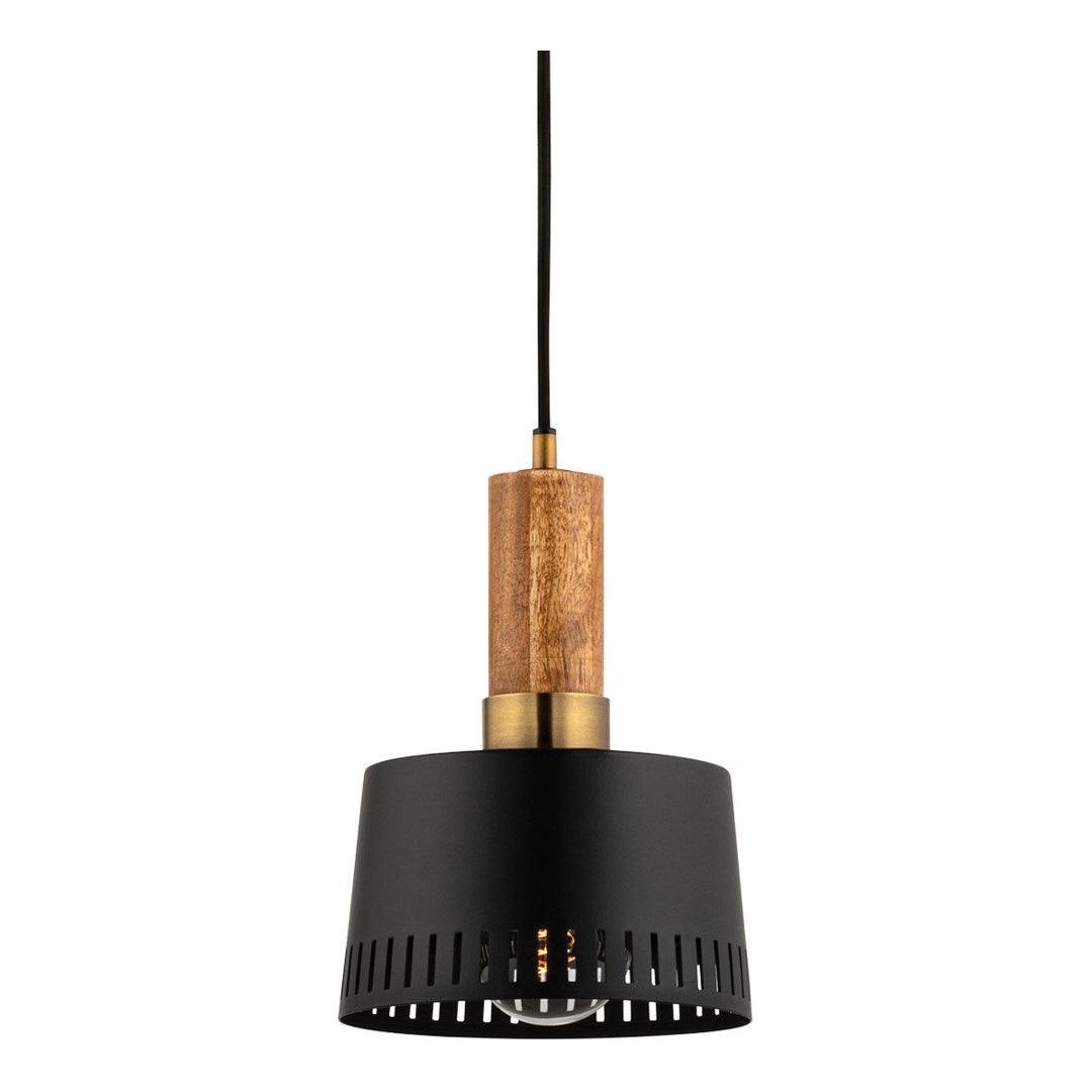 Troy Lighting - Memphis Pendant - F8608-PBR/SBK | Montreal Lighting & Hardware