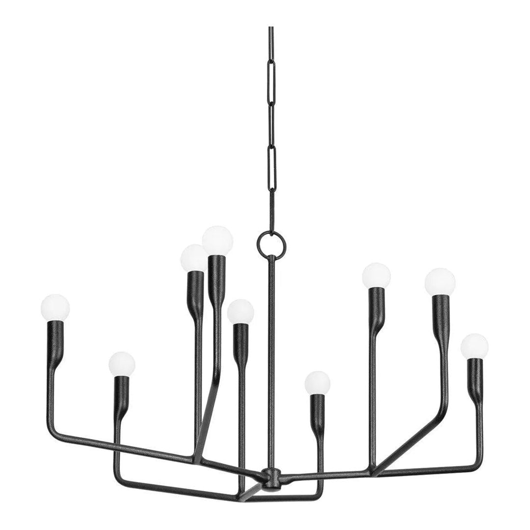 Troy Lighting - Norman Chandelier - F9232-FOR | Montreal Lighting & Hardware