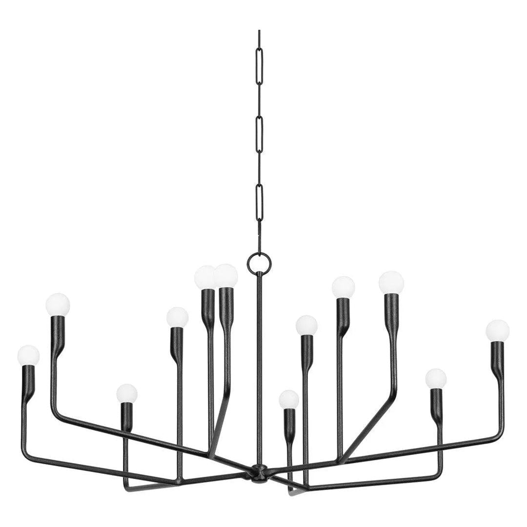 Troy Lighting - Norman Chandelier - F9242-FOR | Montreal Lighting & Hardware