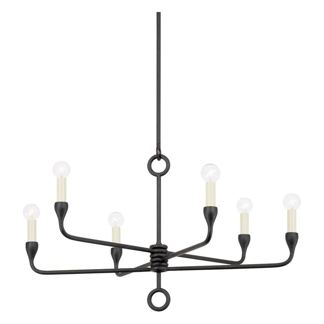 Troy Lighting - Orson Chandelier - F9531-BI | Montreal Lighting & Hardware