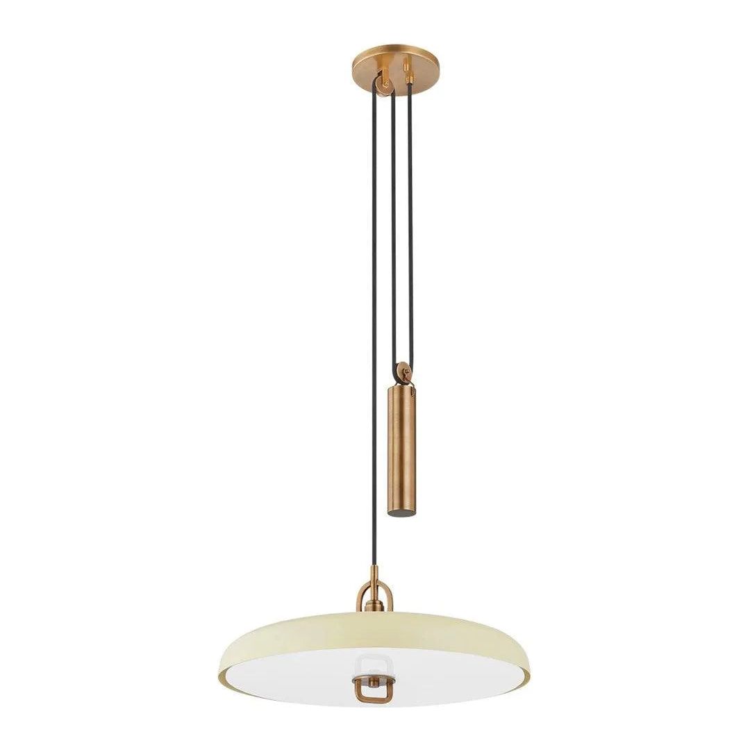 Troy Lighting - Plummet LED Pendant - F1618-PBR/SSD | Montreal Lighting & Hardware