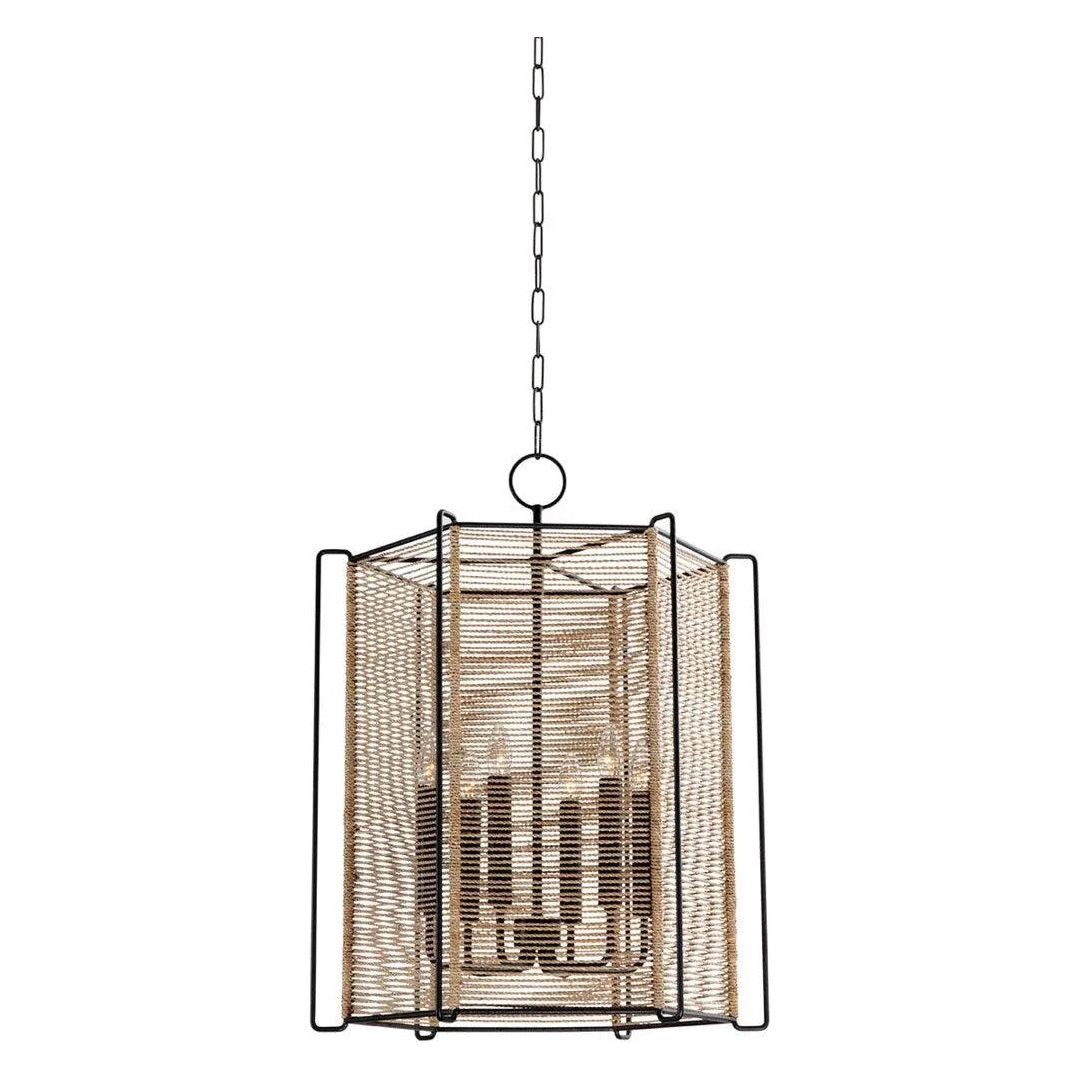 Troy Lighting - Ramon Lantern - F9822-TBK | Montreal Lighting & Hardware